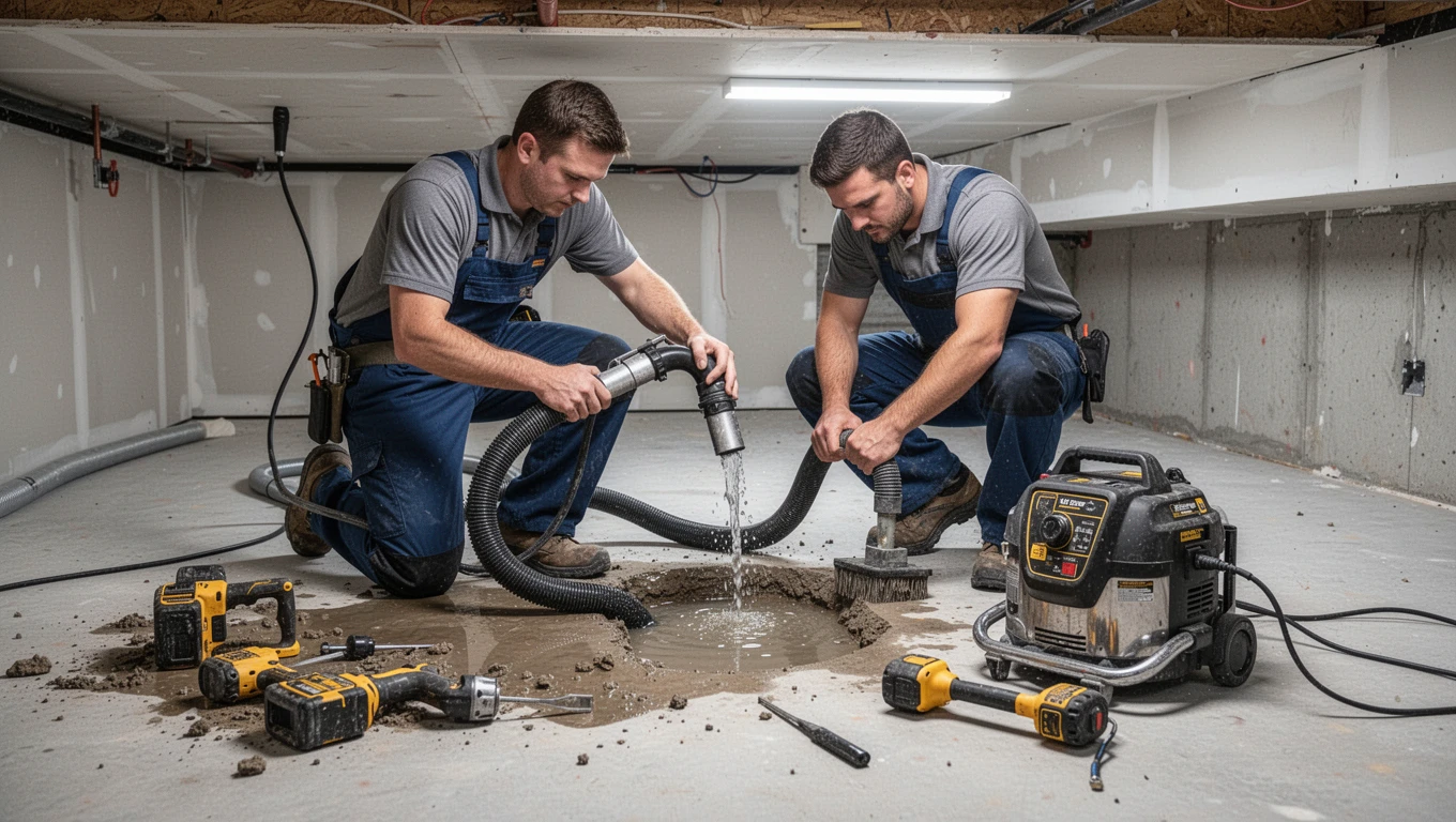 Crawl Space Water Removal