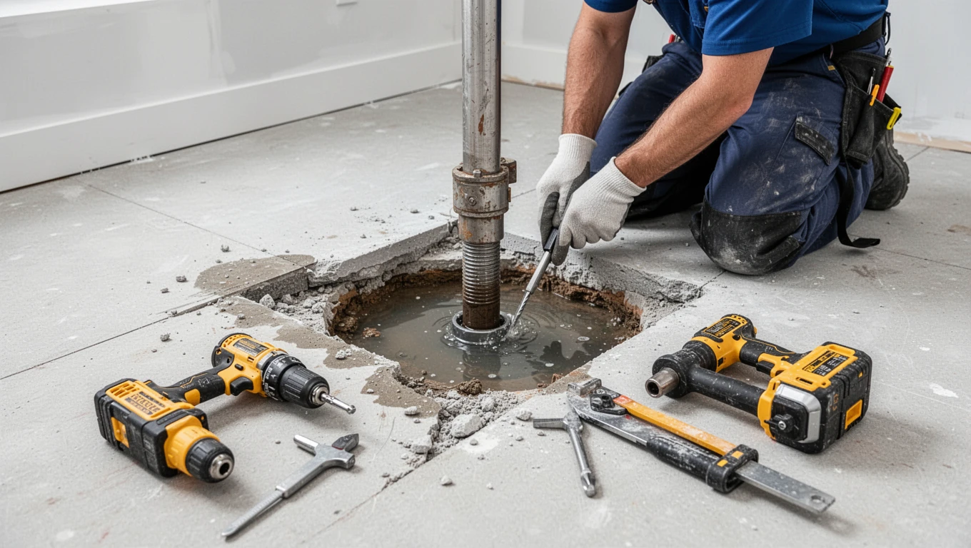 Slab Leak Repair