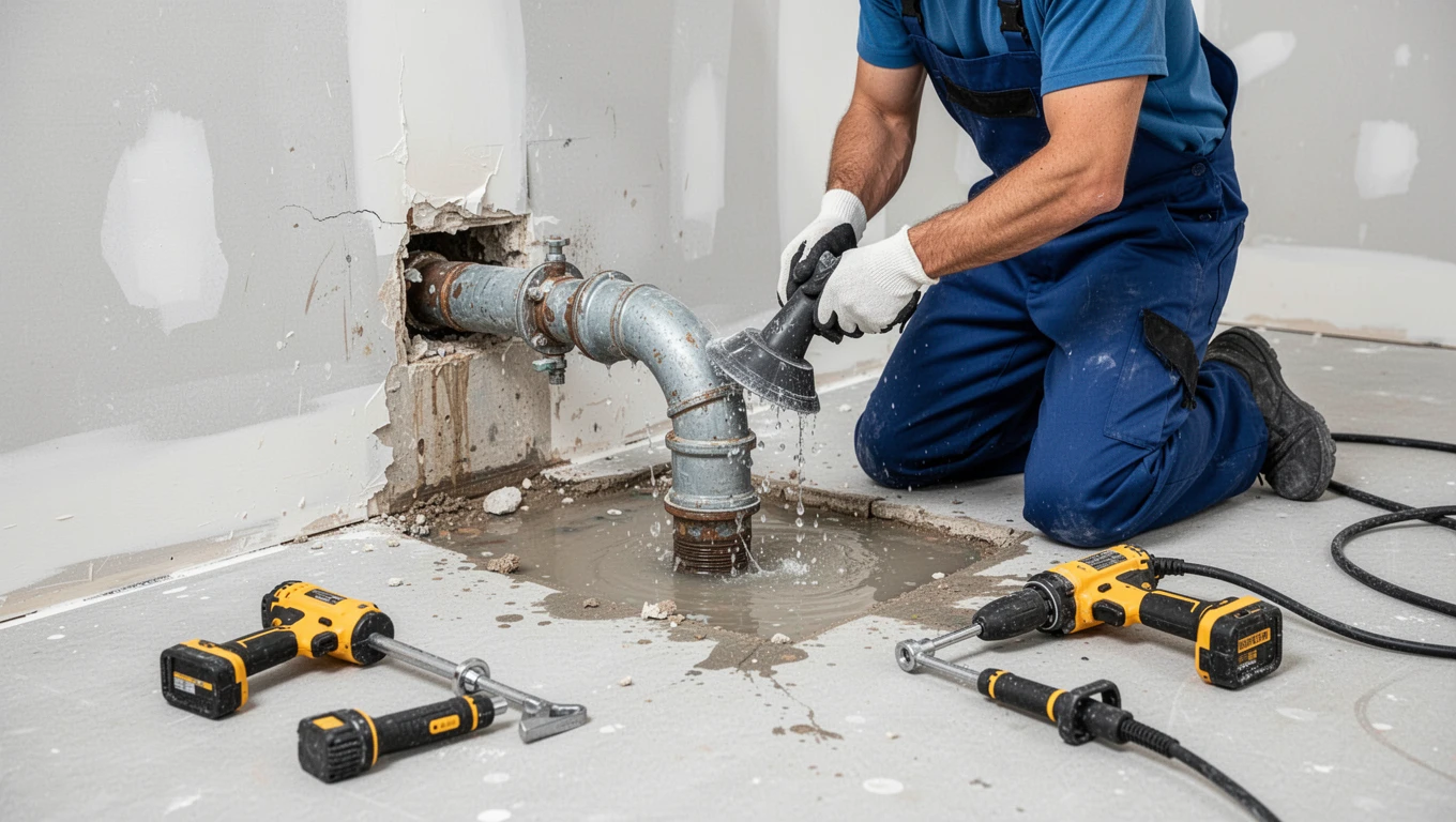 Burst Pipe Cleanup